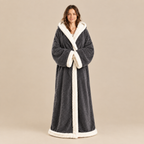 Wearable Heated Blanket with Sleeves