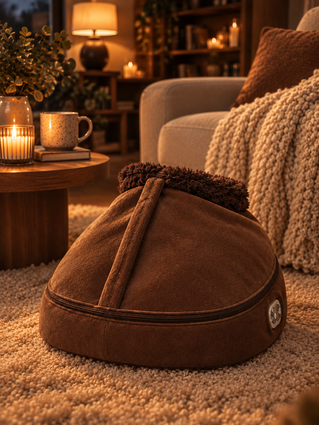 Electric Heated Massage Foot Warmer