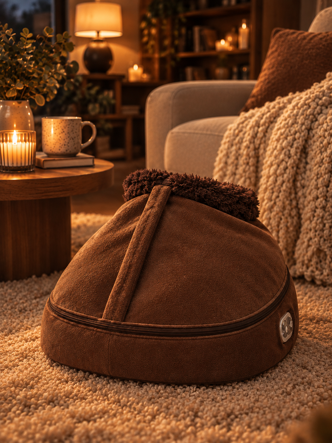Electric Heated Massage Foot Warmer